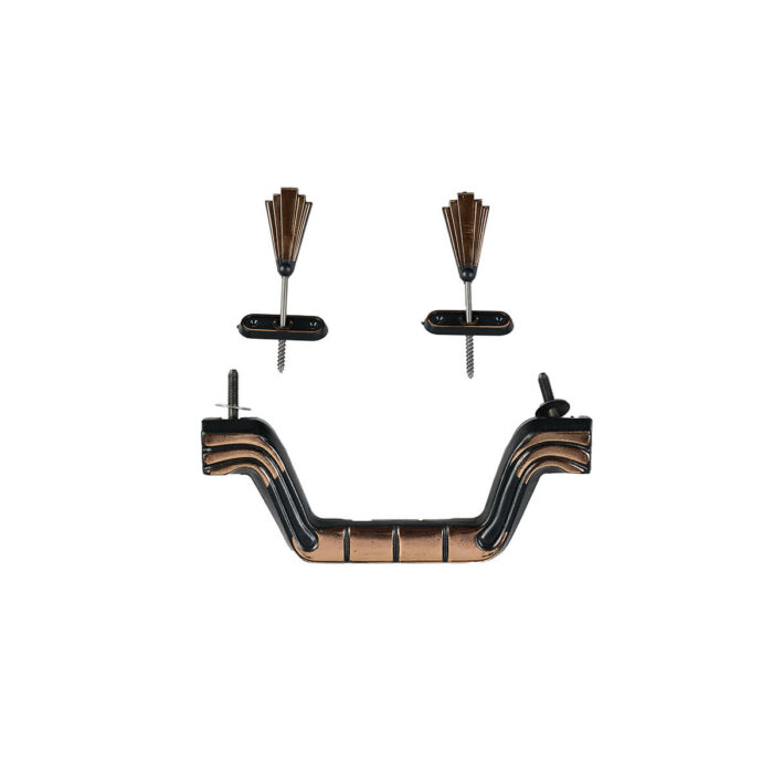 Sarget_Griffe-Kunststoffgriff-eckig-Bronze-Rosegold-230mm