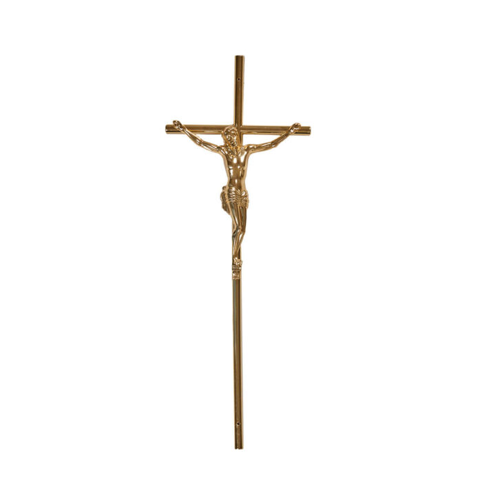 Sarget_Sargkreuz-Kunstoff-Christus-Bronze