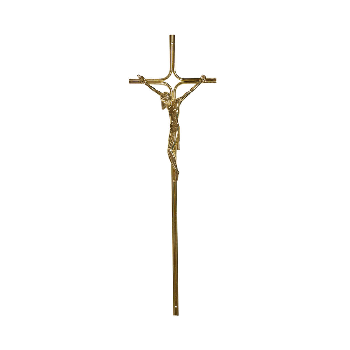 Sarget_Sargkreuz-Metall-Christus-Gold