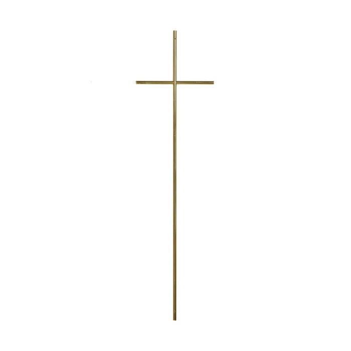 Sarget_Sargkreuz-Metall-rund-Gold